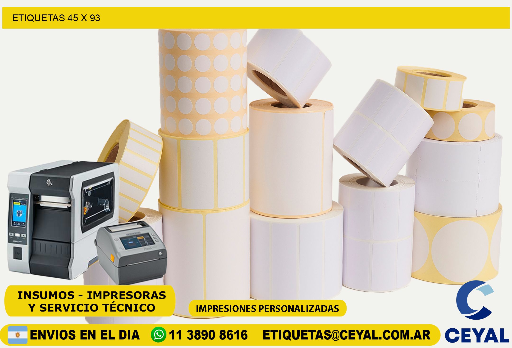 ETIQUETAS 45 x 93