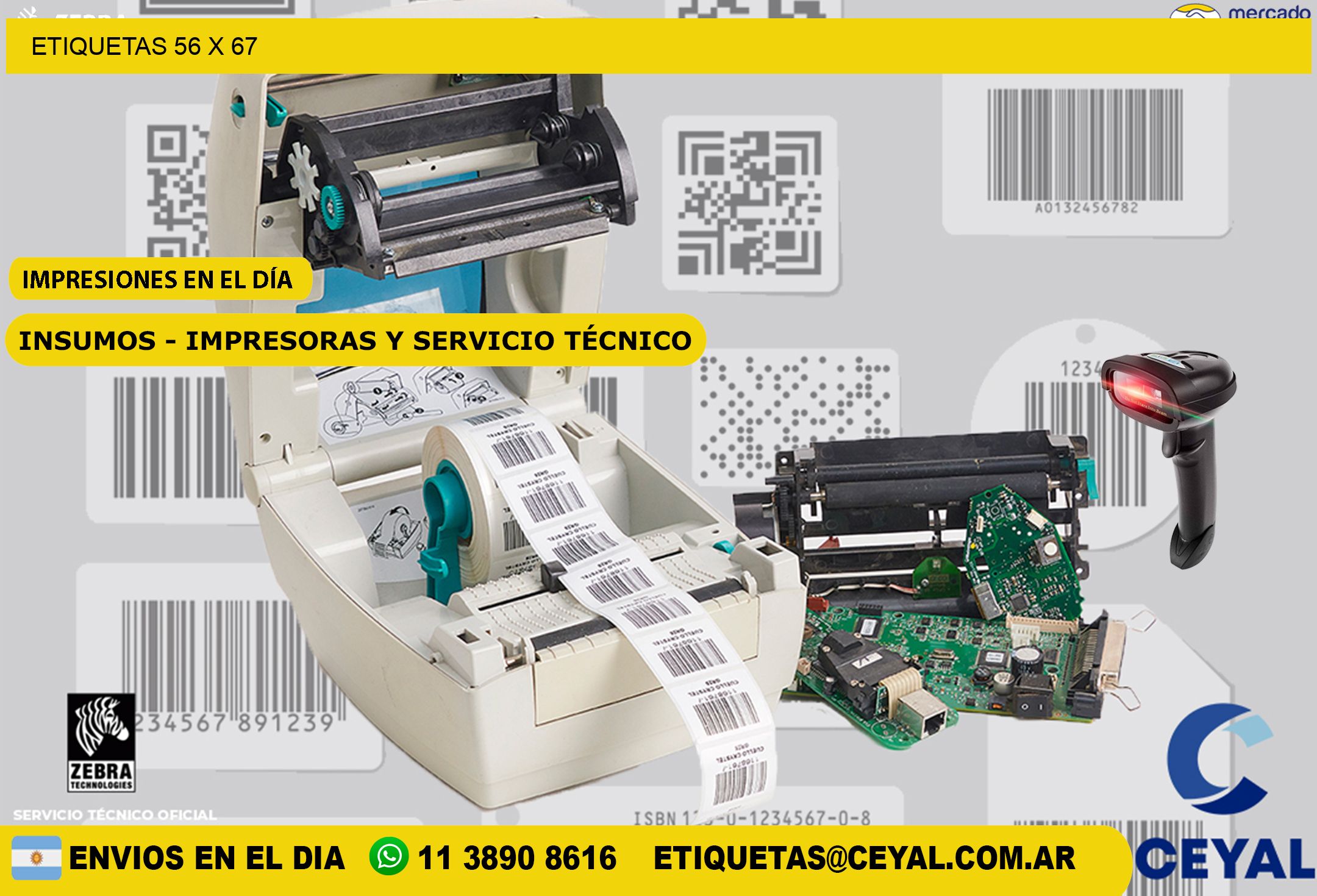 ETIQUETAS 56 x 67