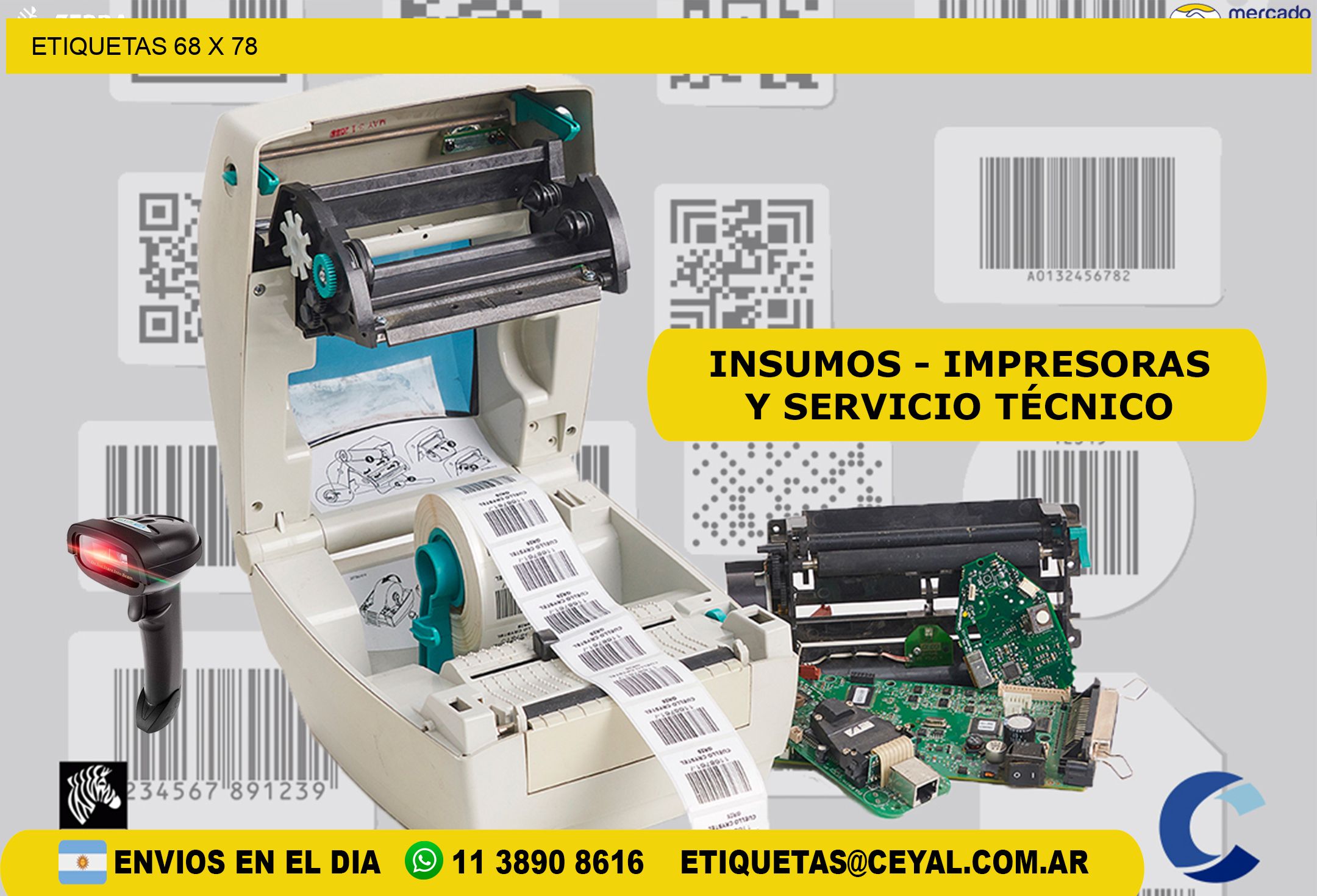ETIQUETAS 68 x 78