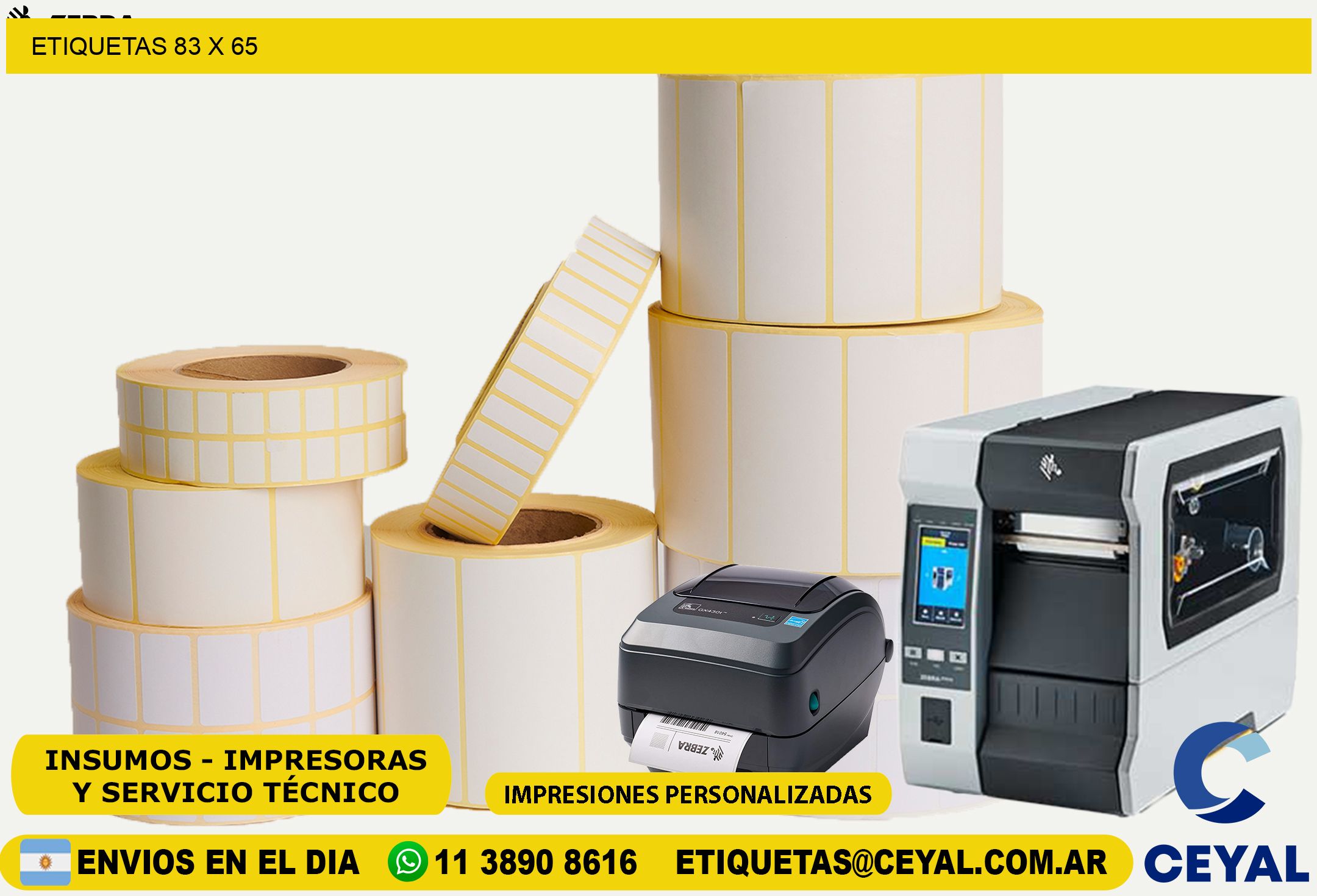 ETIQUETAS 83 x 65