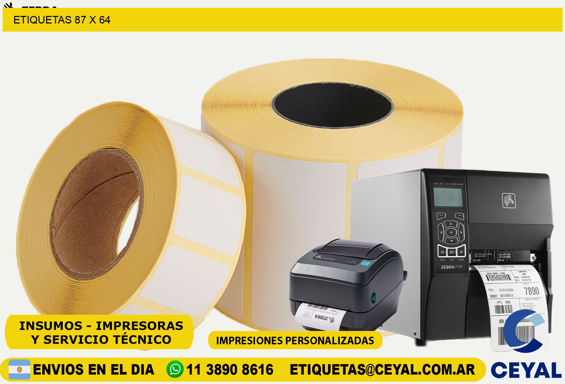 ETIQUETAS 87 x 64