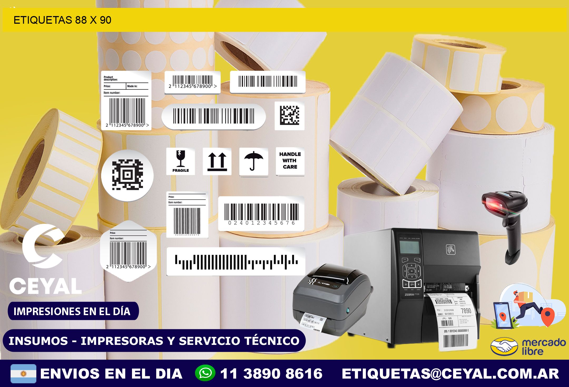 ETIQUETAS 88 x 90