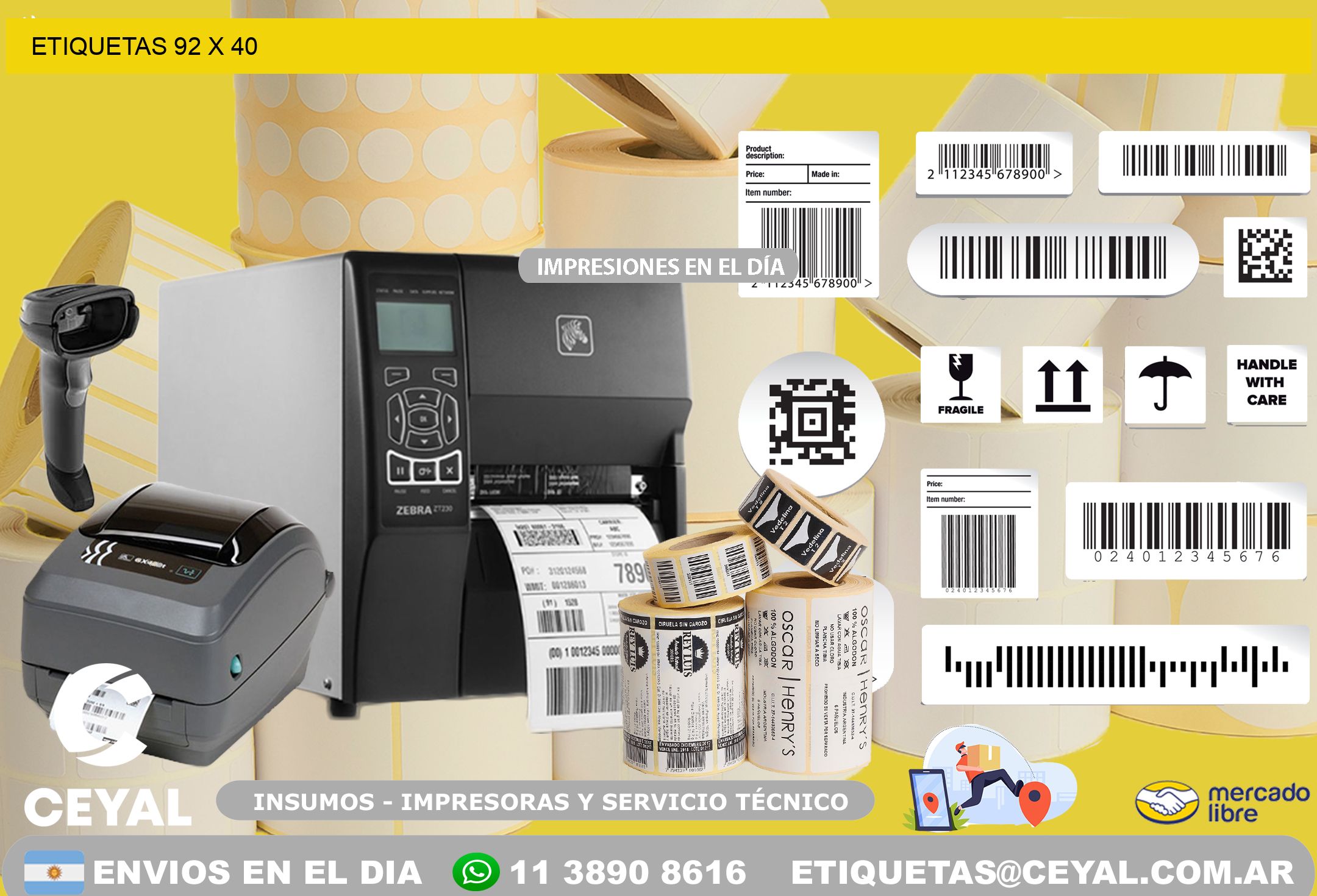 ETIQUETAS 92 x 40