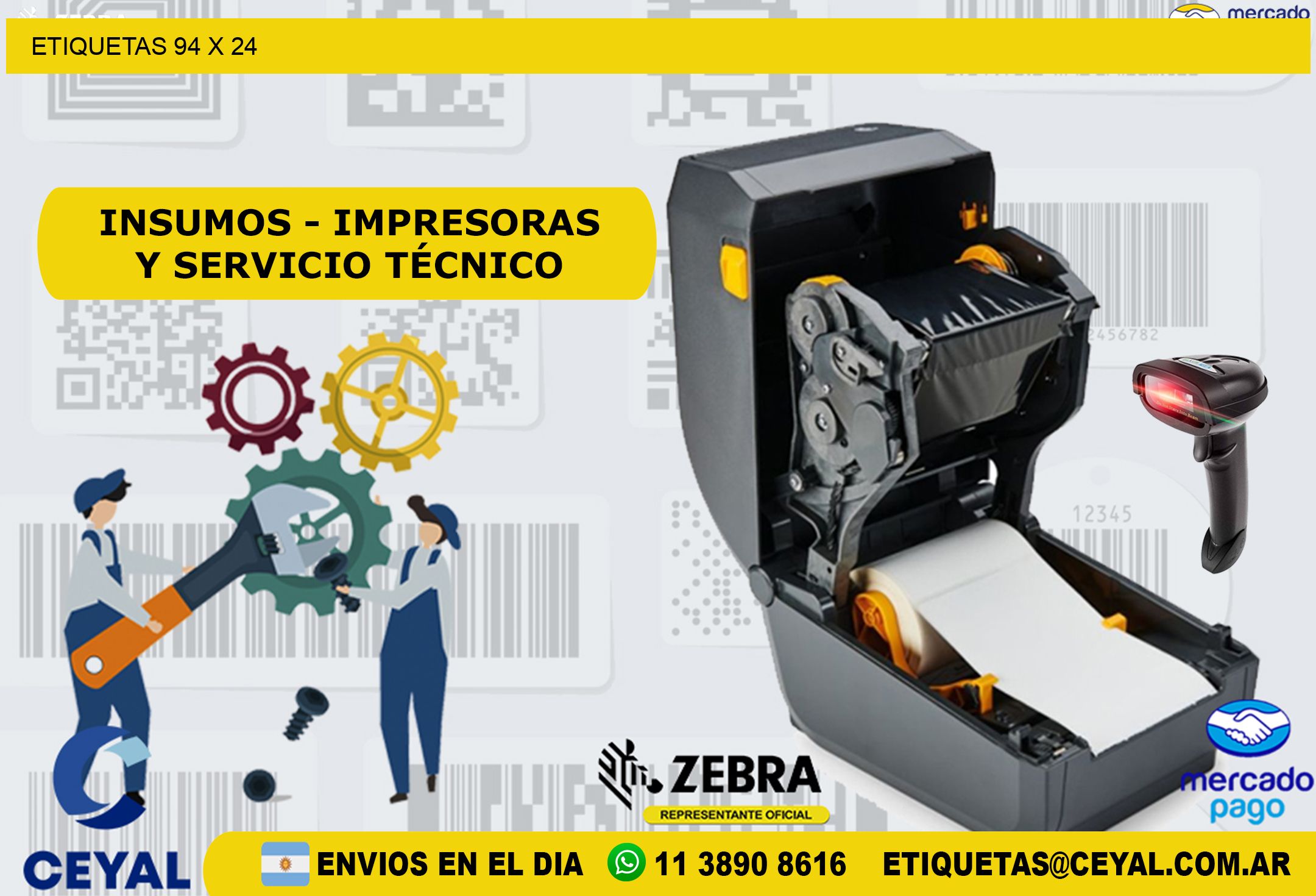 ETIQUETAS 94 x 24
