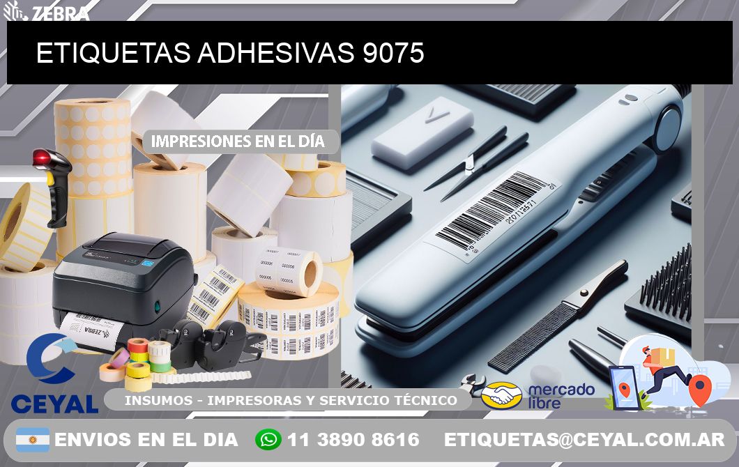 ETIQUETAS ADHESIVAS 9075