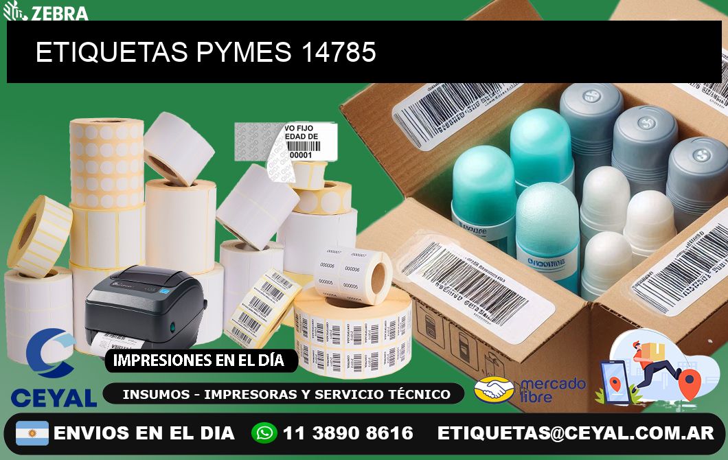 ETIQUETAS PYMES 14785