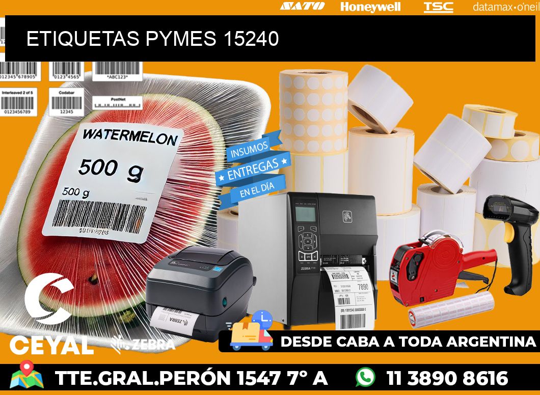 ETIQUETAS PYMES 15240