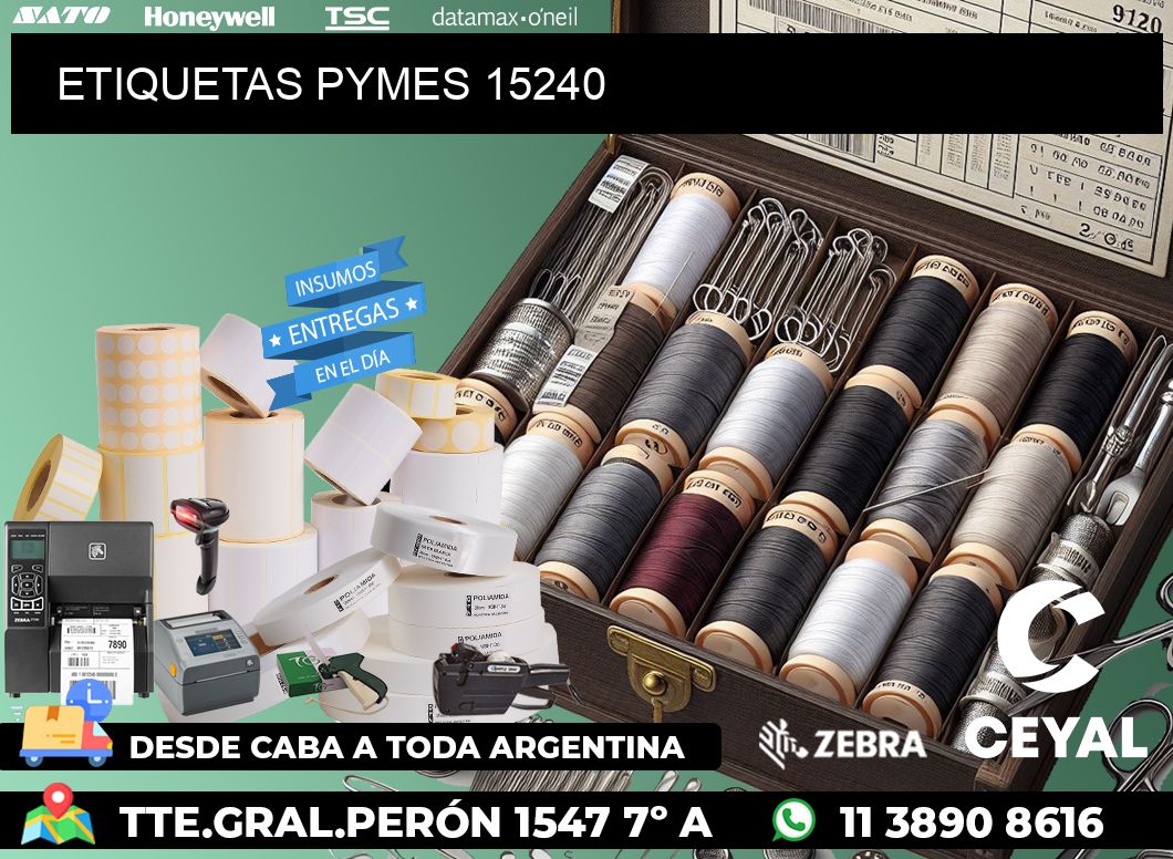 ETIQUETAS PYMES 15240