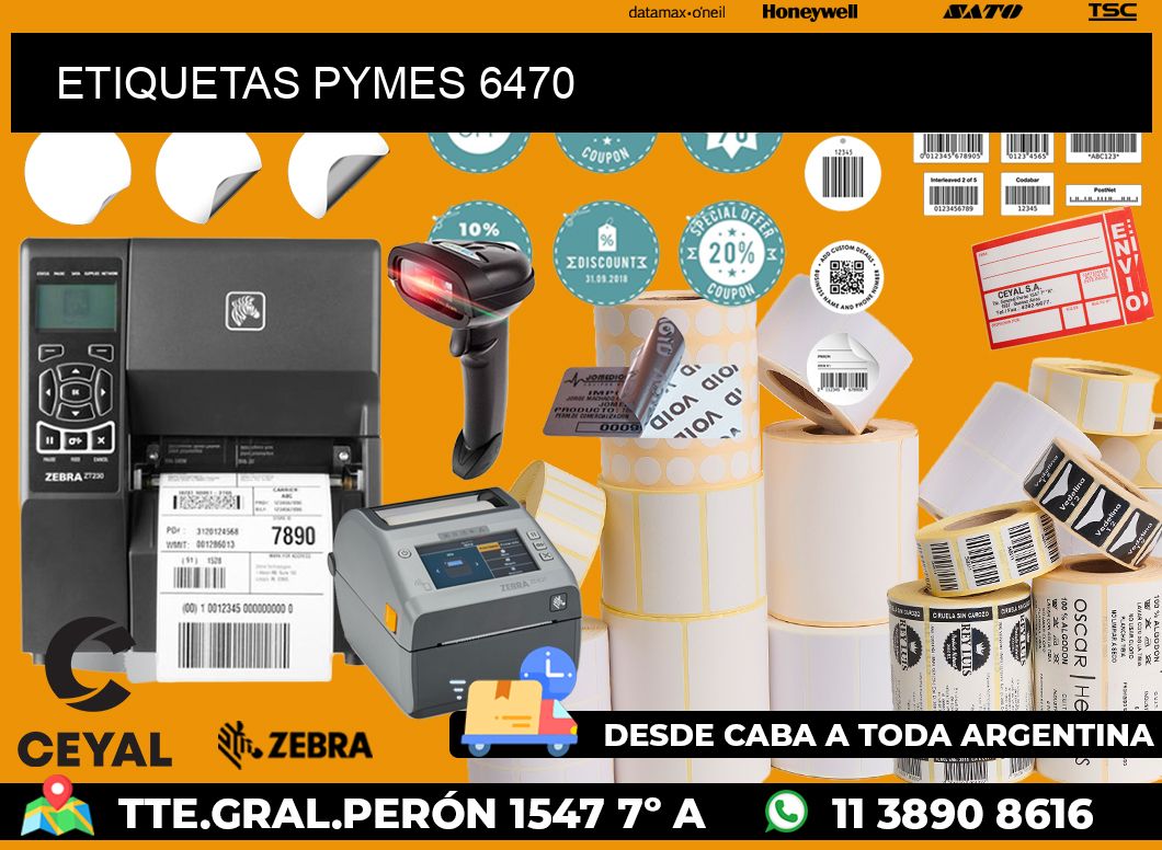ETIQUETAS PYMES 6470