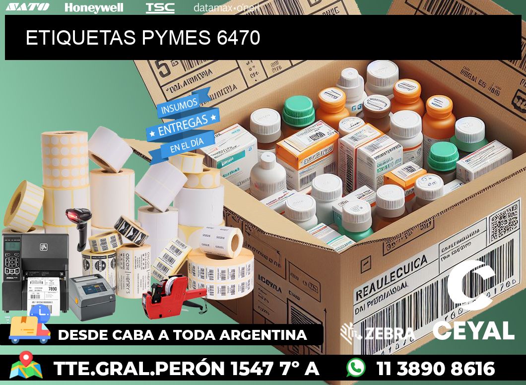ETIQUETAS PYMES 6470