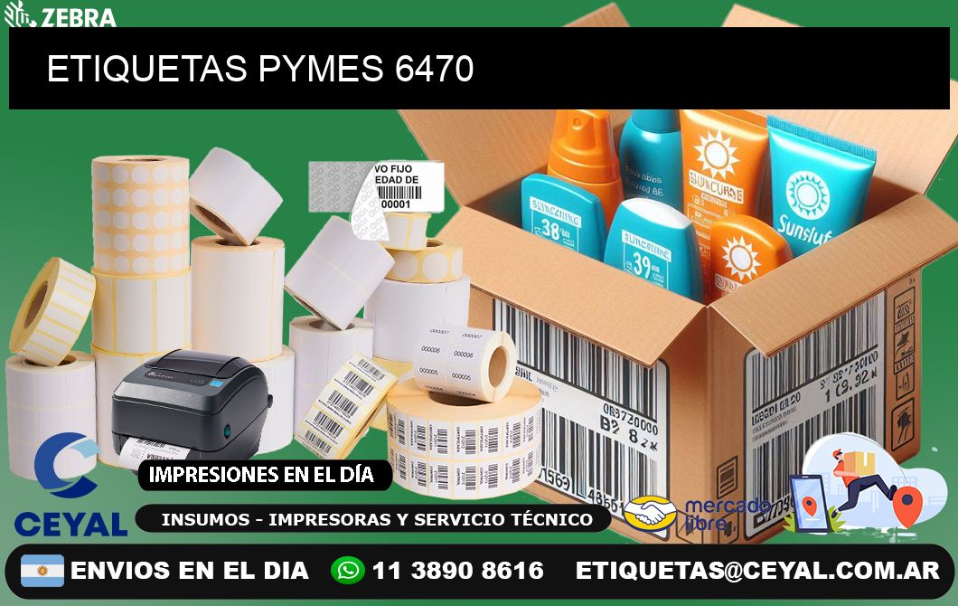 ETIQUETAS PYMES 6470