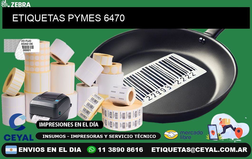 ETIQUETAS PYMES 6470