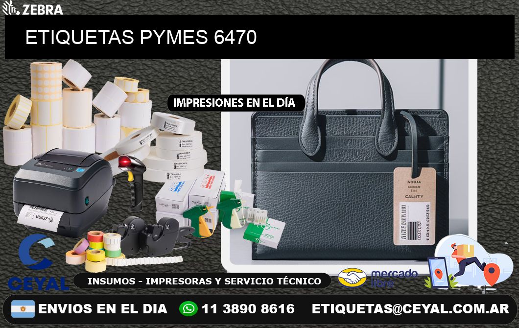 ETIQUETAS PYMES 6470