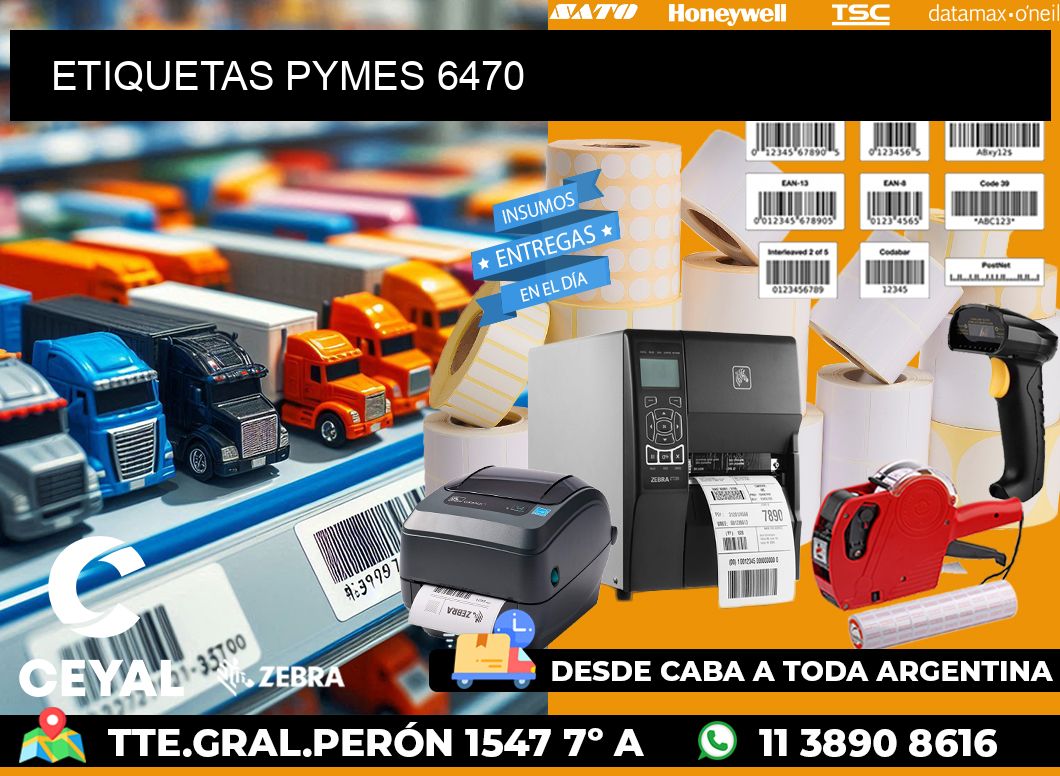 ETIQUETAS PYMES 6470