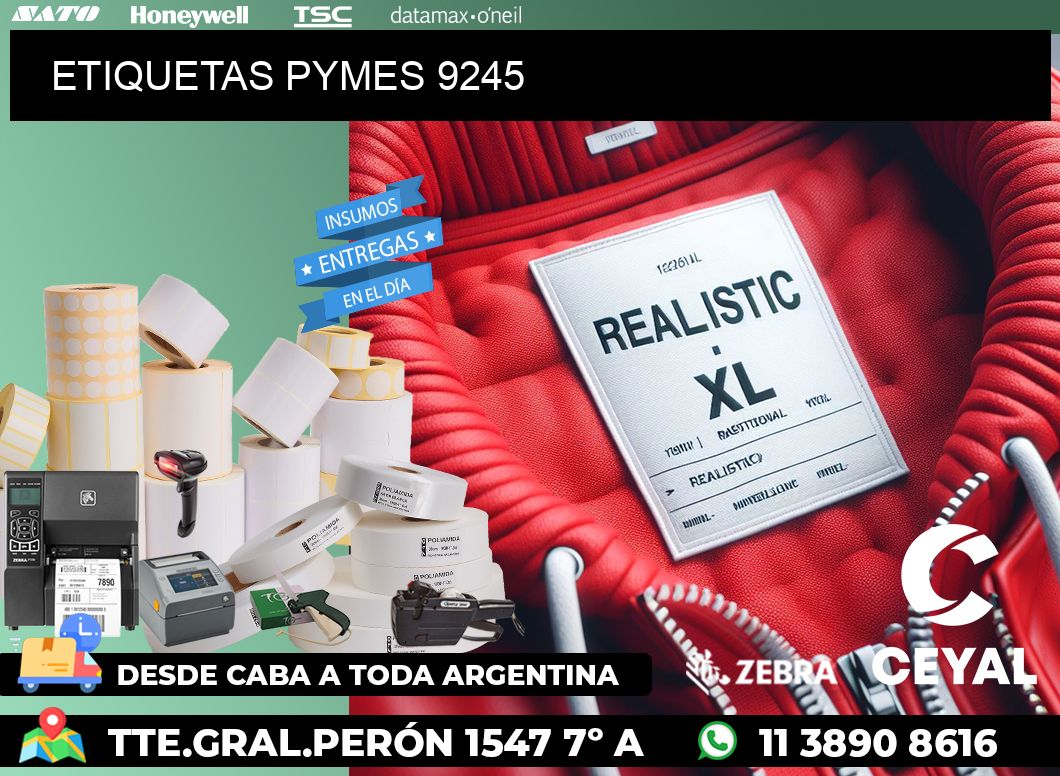 ETIQUETAS PYMES 9245