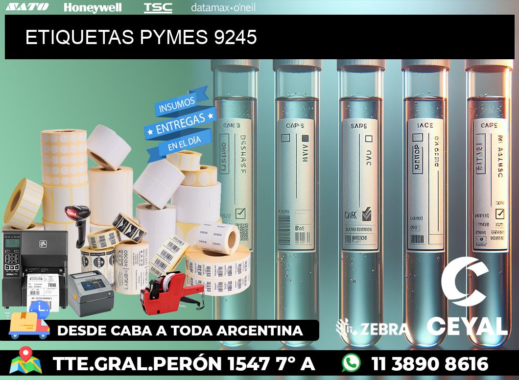 ETIQUETAS PYMES 9245