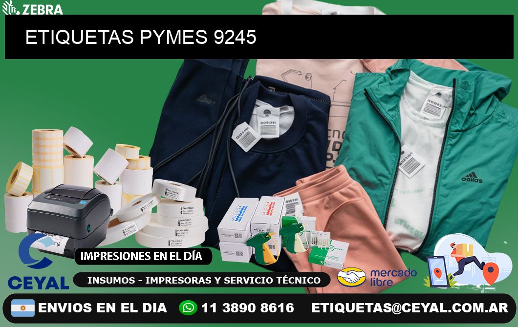 ETIQUETAS PYMES 9245