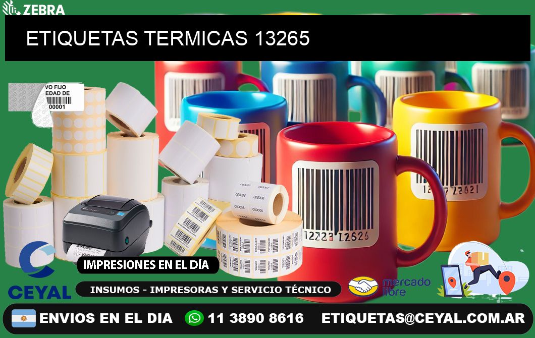ETIQUETAS TERMICAS 13265