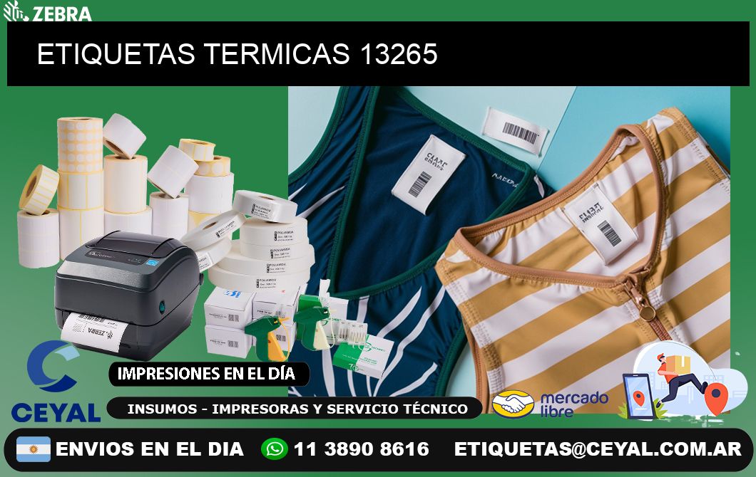 ETIQUETAS TERMICAS 13265