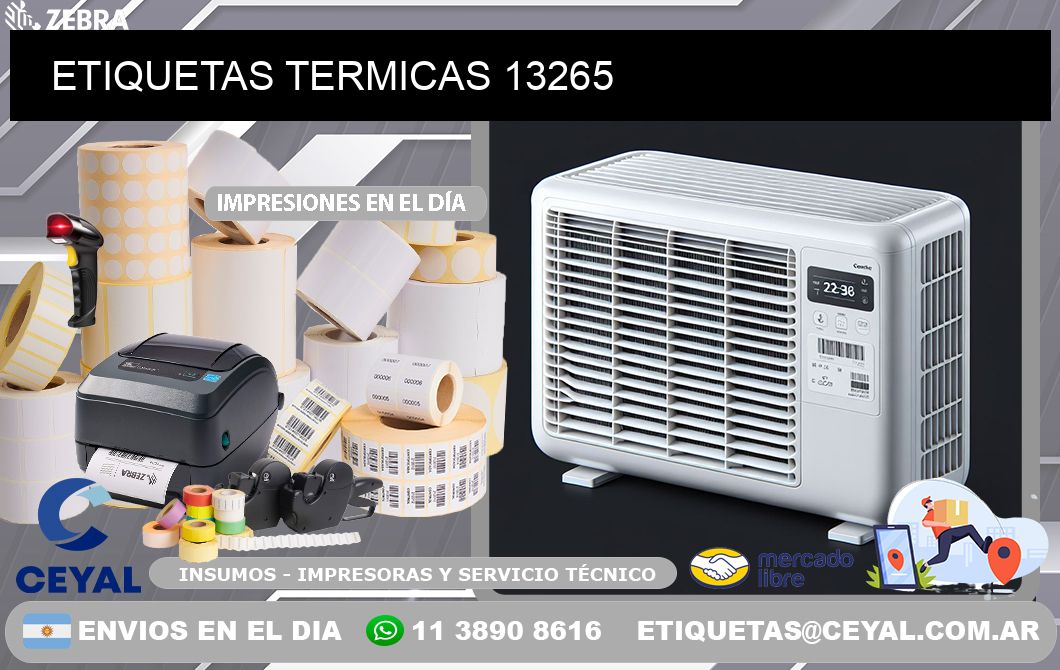 ETIQUETAS TERMICAS 13265
