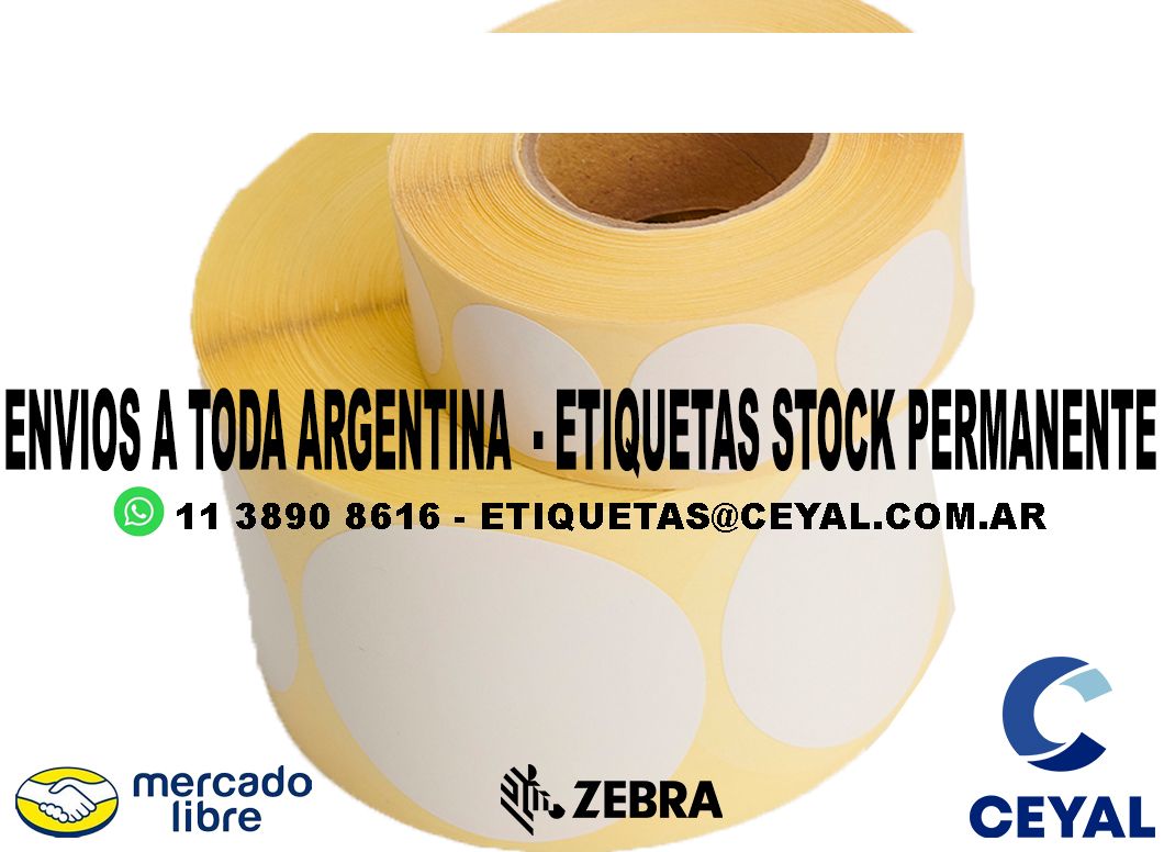 HONEYWELL ETIQUETAS IMPRESAS 77 x 83