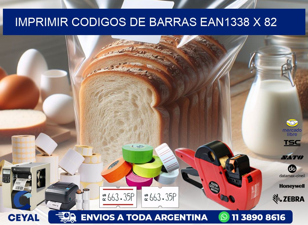 IMPRIMIR CODIGOS DE BARRAS EAN1338 x 82