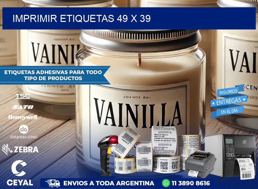 IMPRIMIR ETIQUETAS 49 x 39