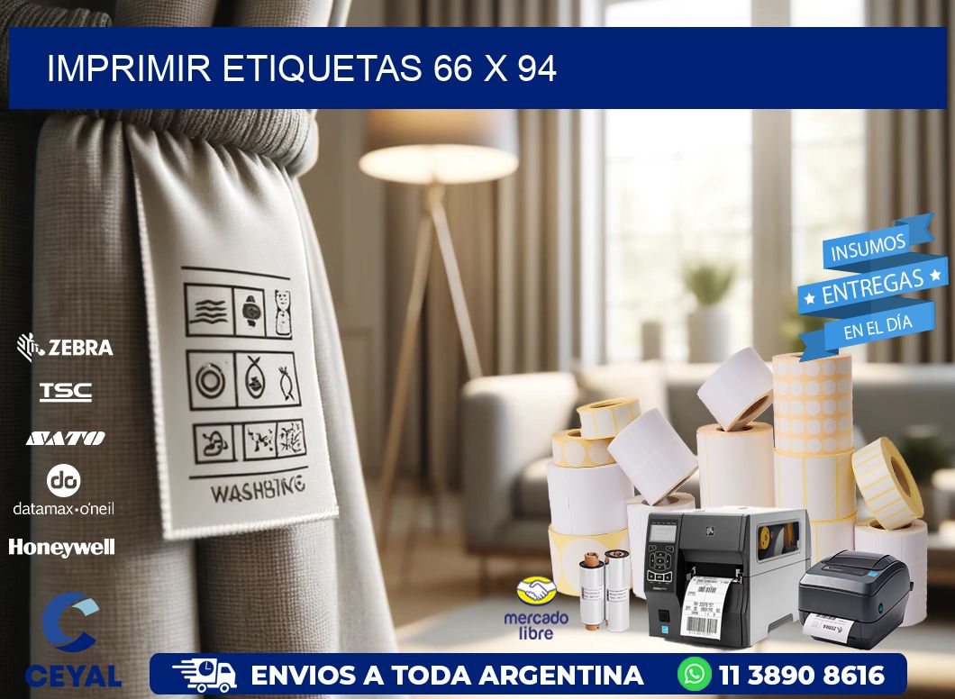 IMPRIMIR ETIQUETAS 66 x 94