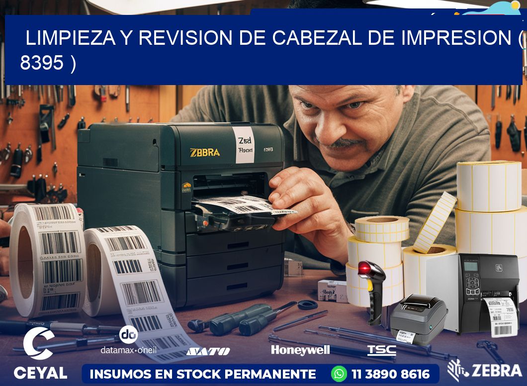 LIMPIEZA Y REVISION DE CABEZAL DE IMPRESION ( 8395 )