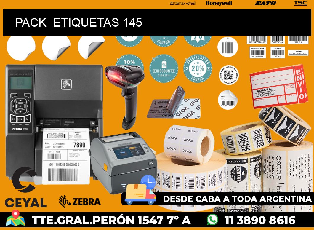 PACK ETIQUETAS 145
