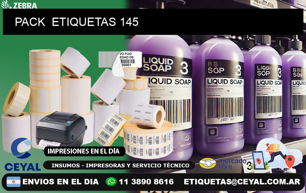 PACK ETIQUETAS 145