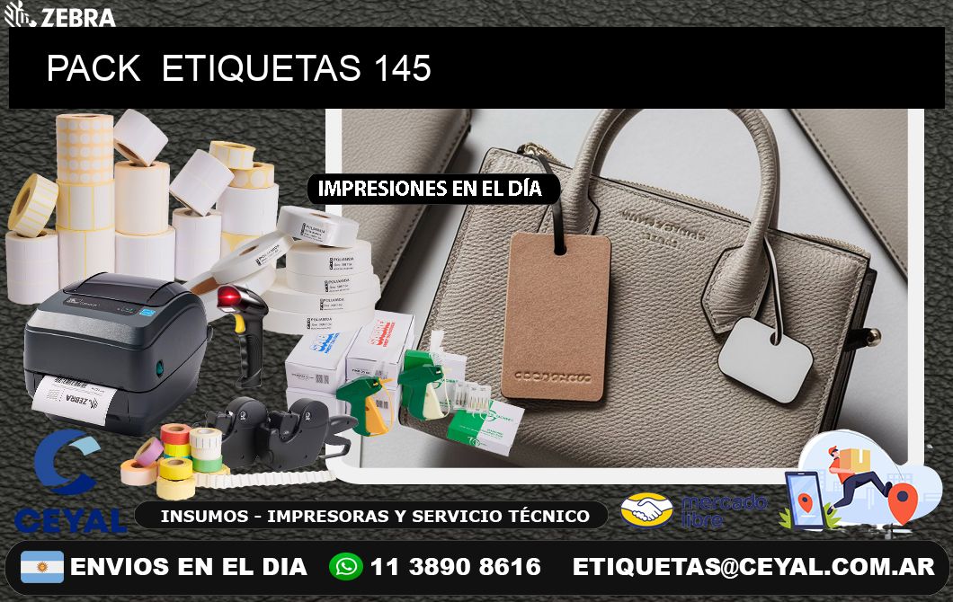 PACK ETIQUETAS 145