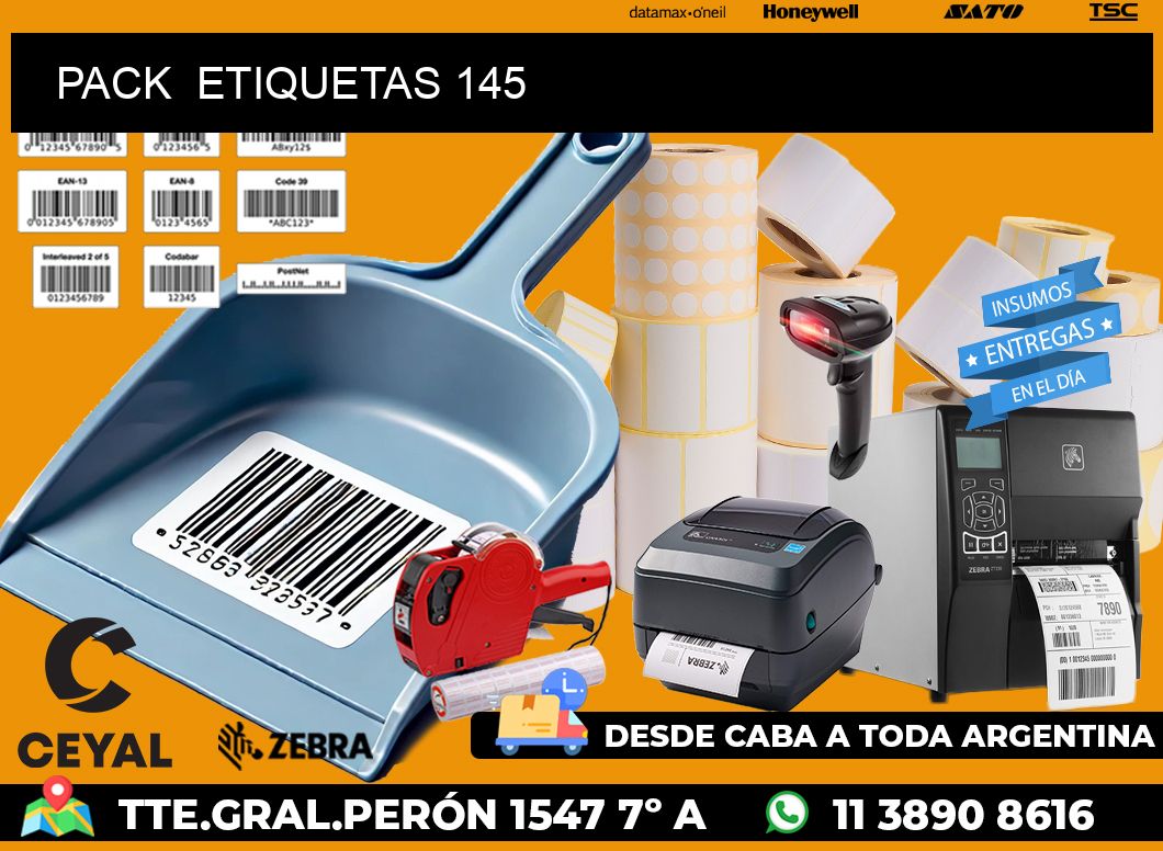 PACK ETIQUETAS 145