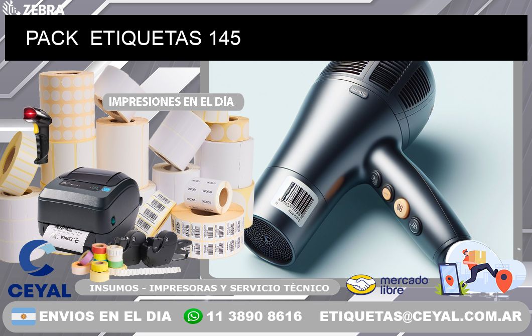 PACK ETIQUETAS 145