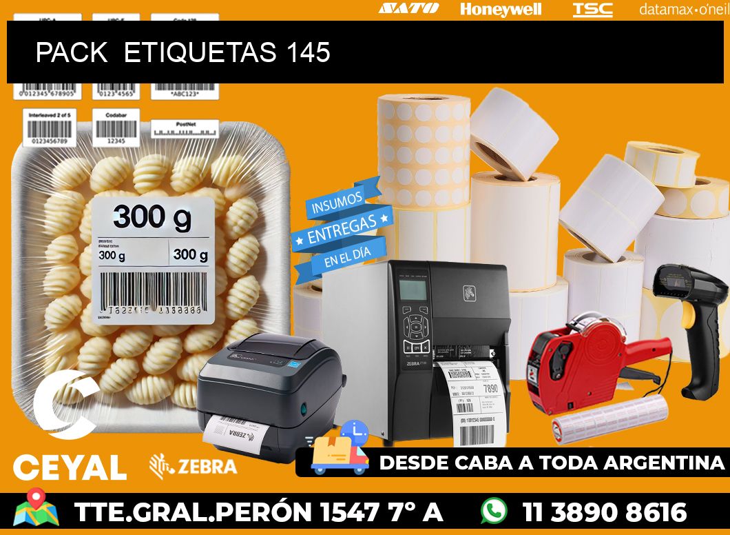 PACK ETIQUETAS 145