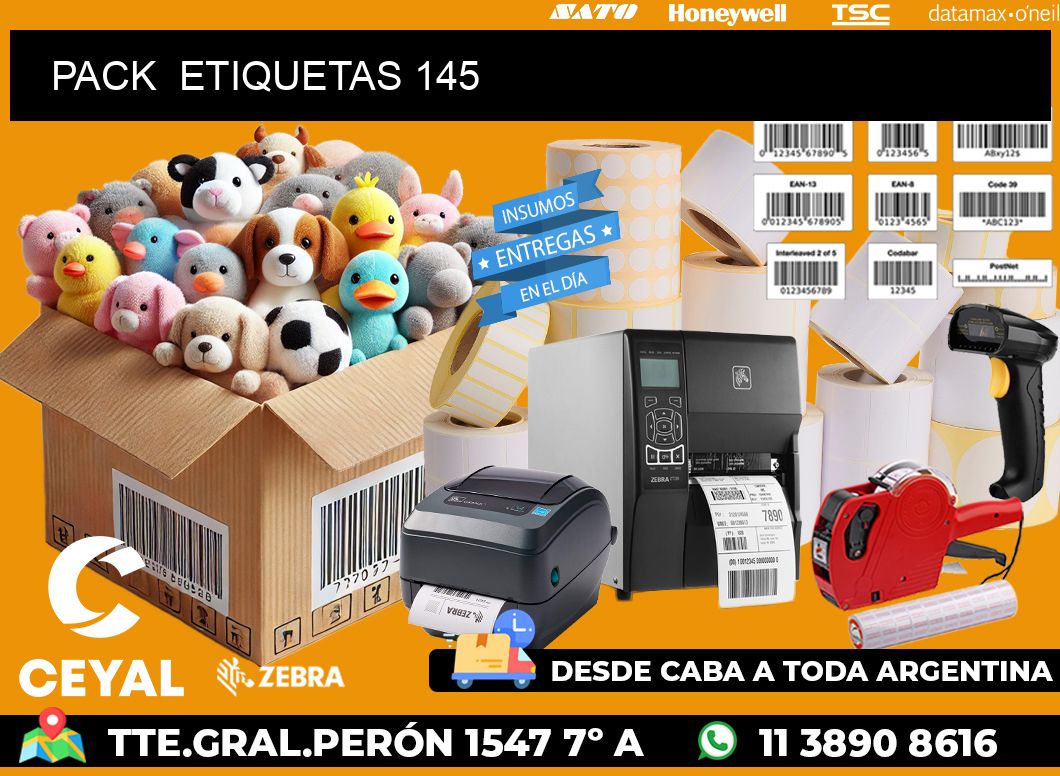 PACK ETIQUETAS 145