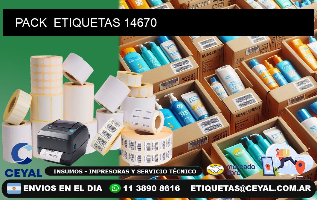 PACK ETIQUETAS 14670