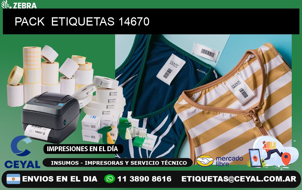 PACK ETIQUETAS 14670