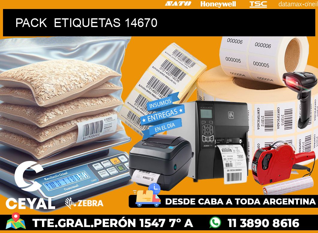 PACK ETIQUETAS 14670