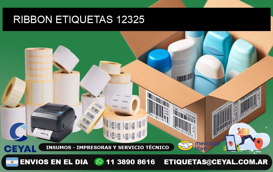 RIBBON ETIQUETAS 12325