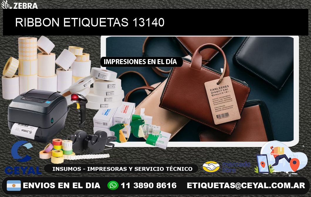 RIBBON ETIQUETAS 13140
