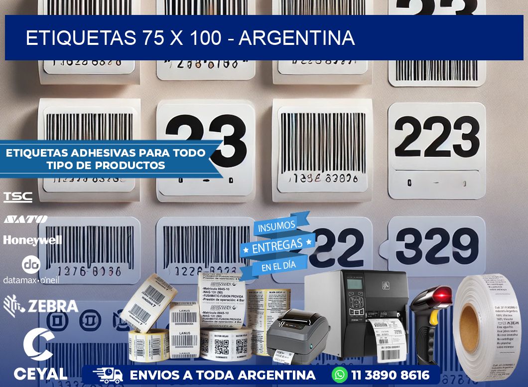 ETIQUETAS 75 x 100 – ARGENTINA