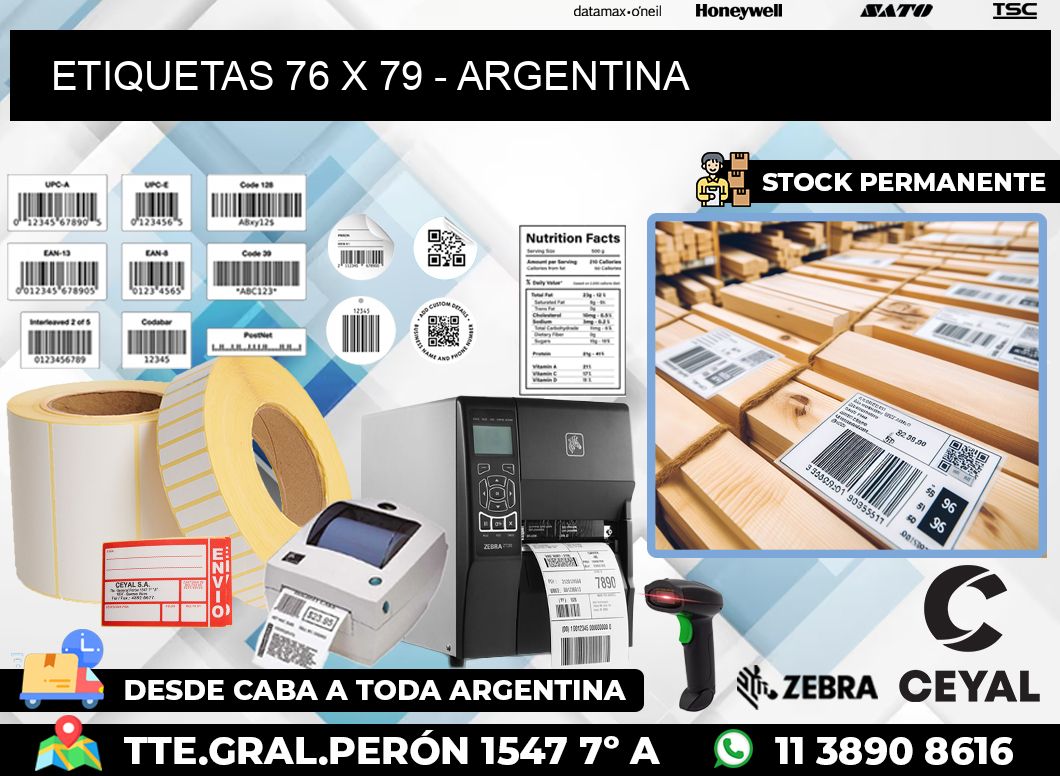 ETIQUETAS 76 x 79 – ARGENTINA