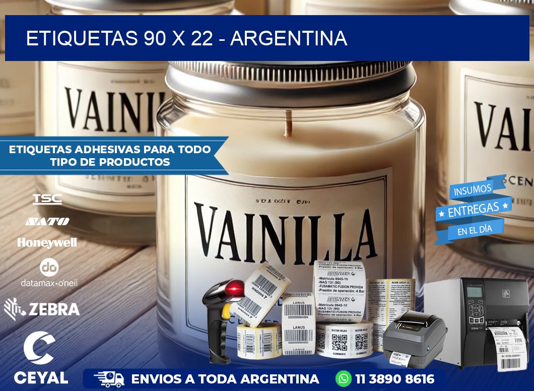 ETIQUETAS 90 x 22 – ARGENTINA