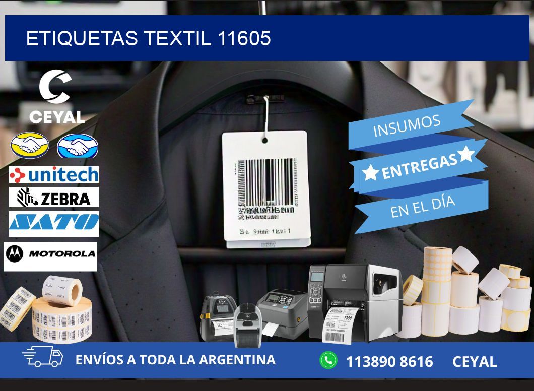 ETIQUETAS TEXTIL 11605