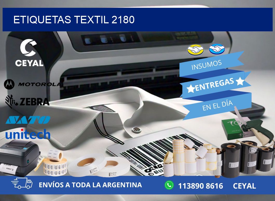 ETIQUETAS TEXTIL 2180