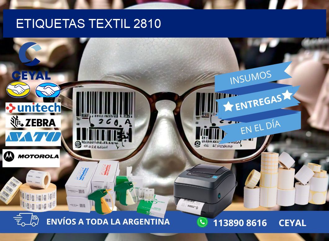 ETIQUETAS TEXTIL 2810