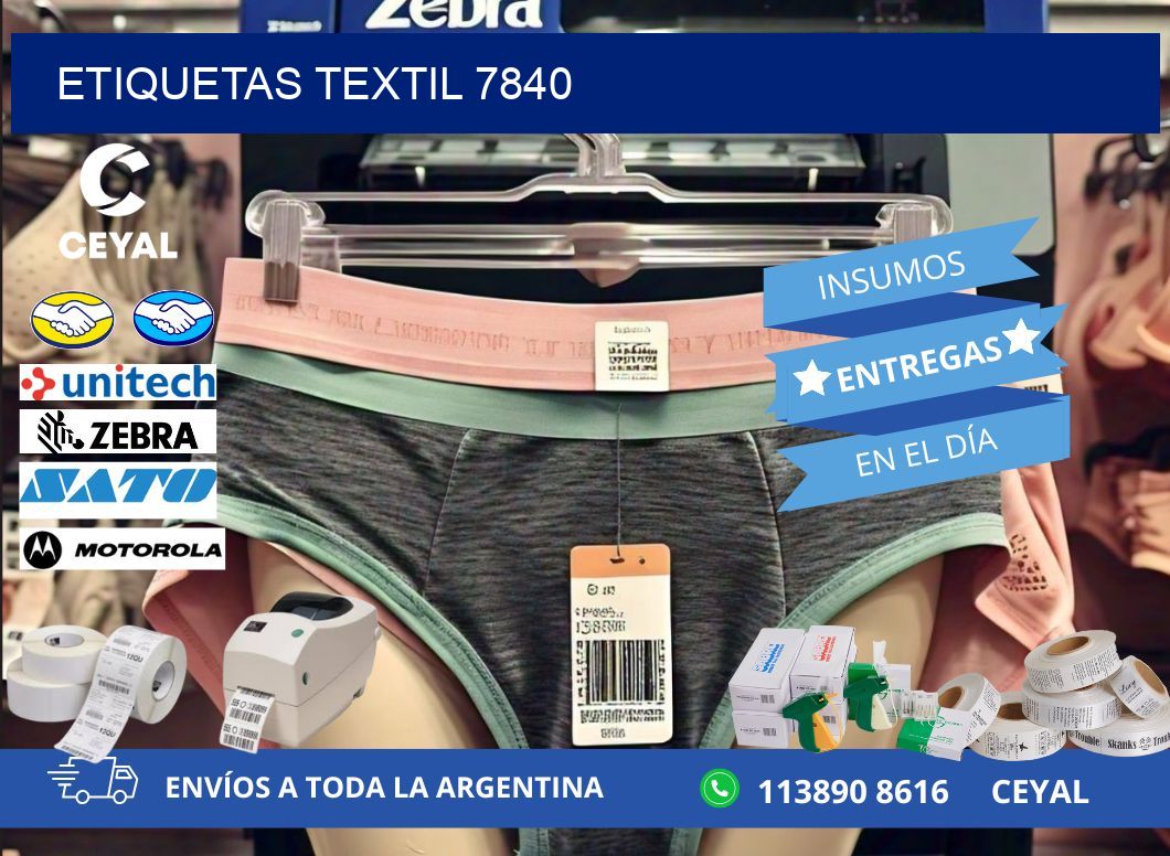 ETIQUETAS TEXTIL 7840