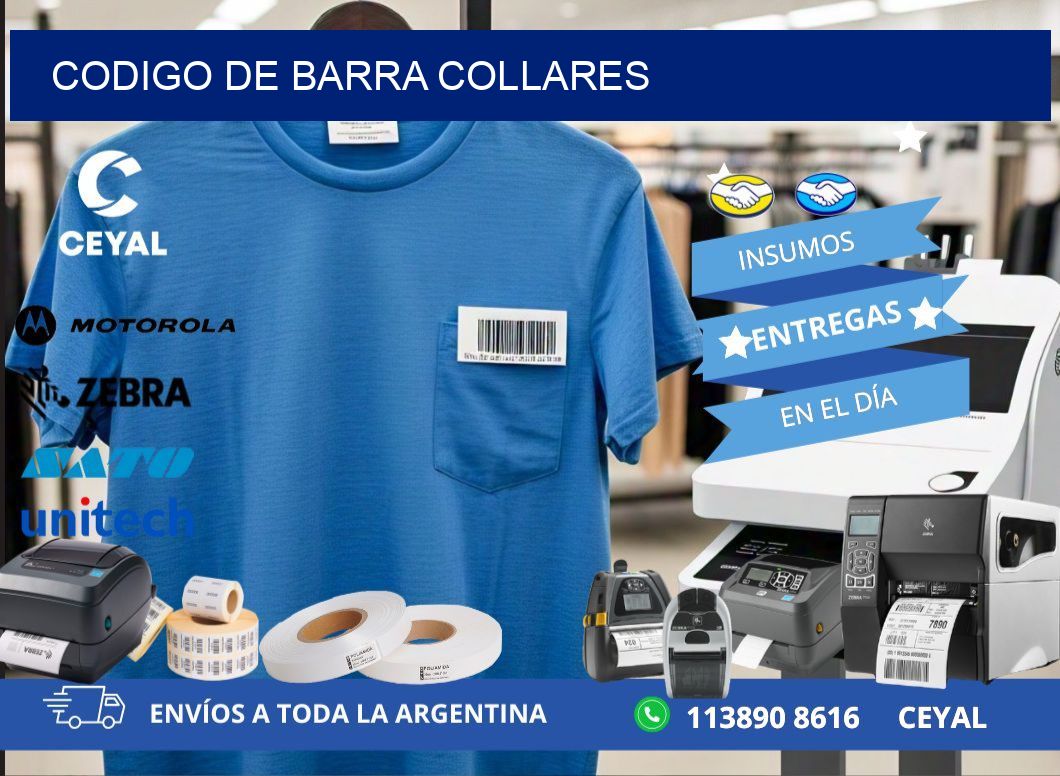 codigo de barra COLLARES