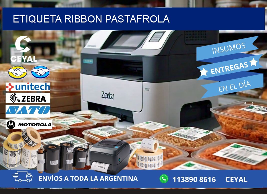 ETIQUETA RIBBON PASTAFROLA